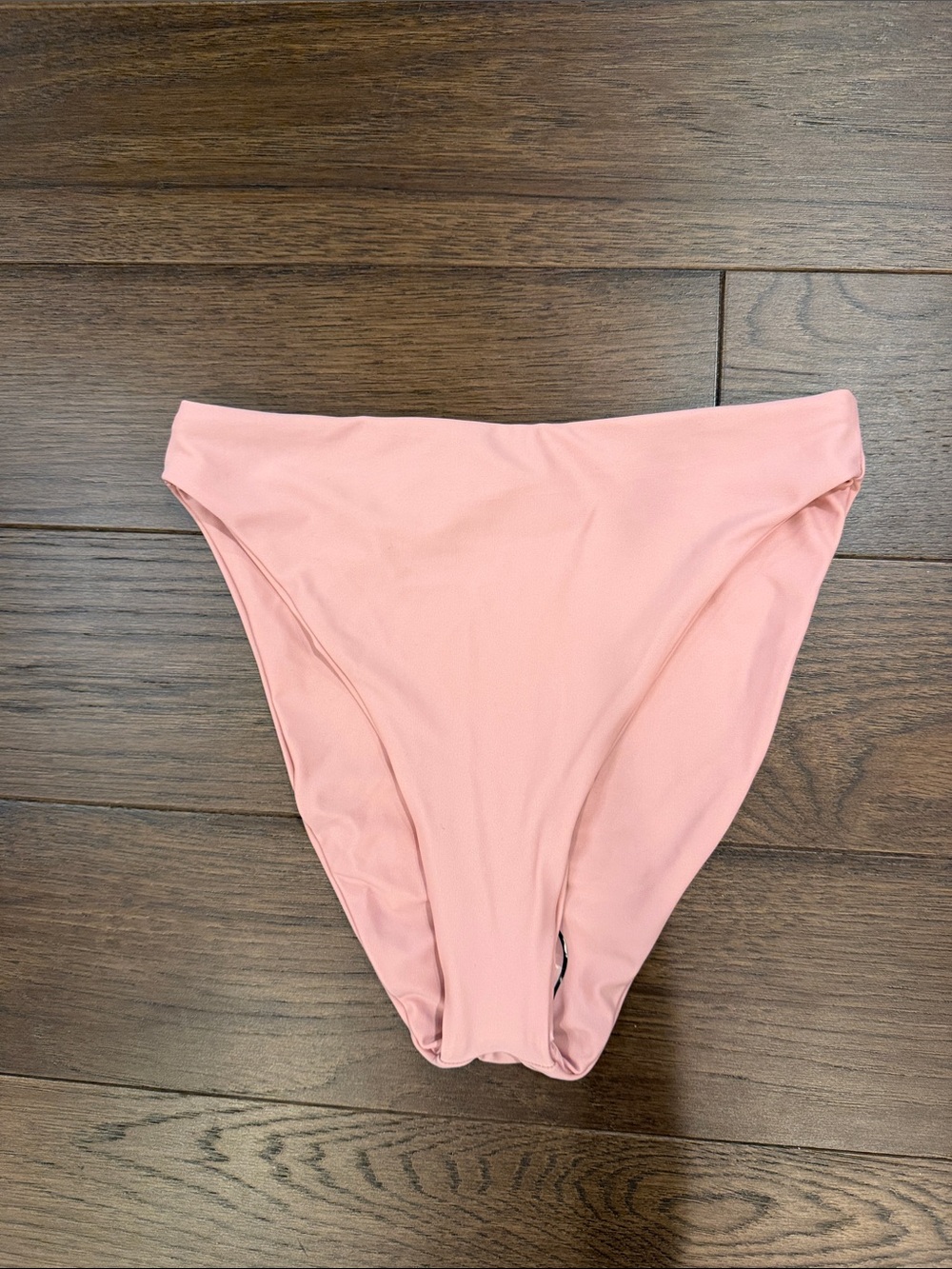 Beach Riot High Rise Pink Swim Bottom Size Medium - C11